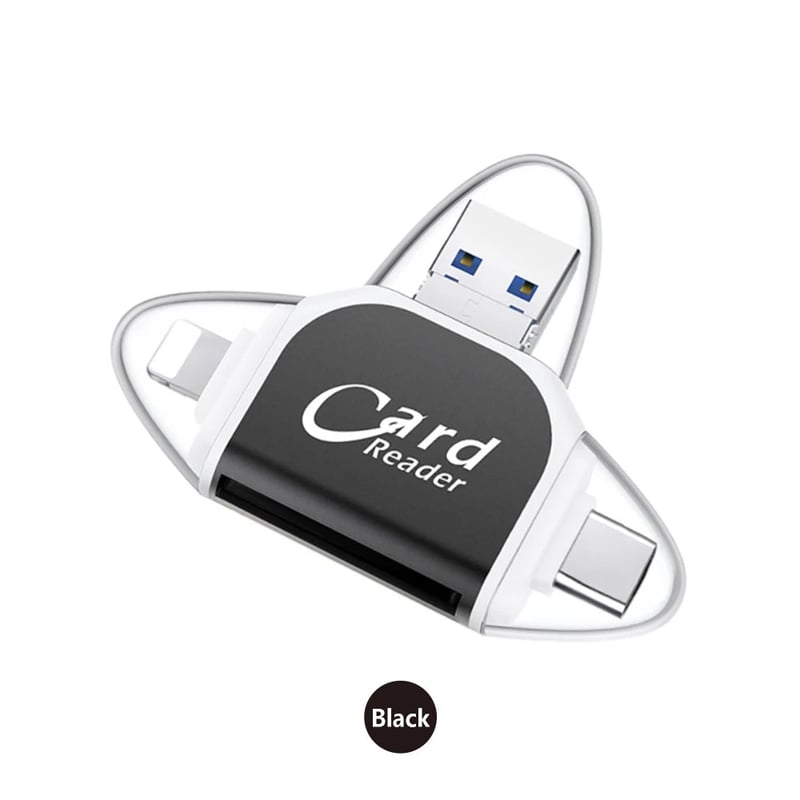 (🔥Last Day Promotion - 50% off)Multi-Port 4 in1 Universal SD TF Card Reader
