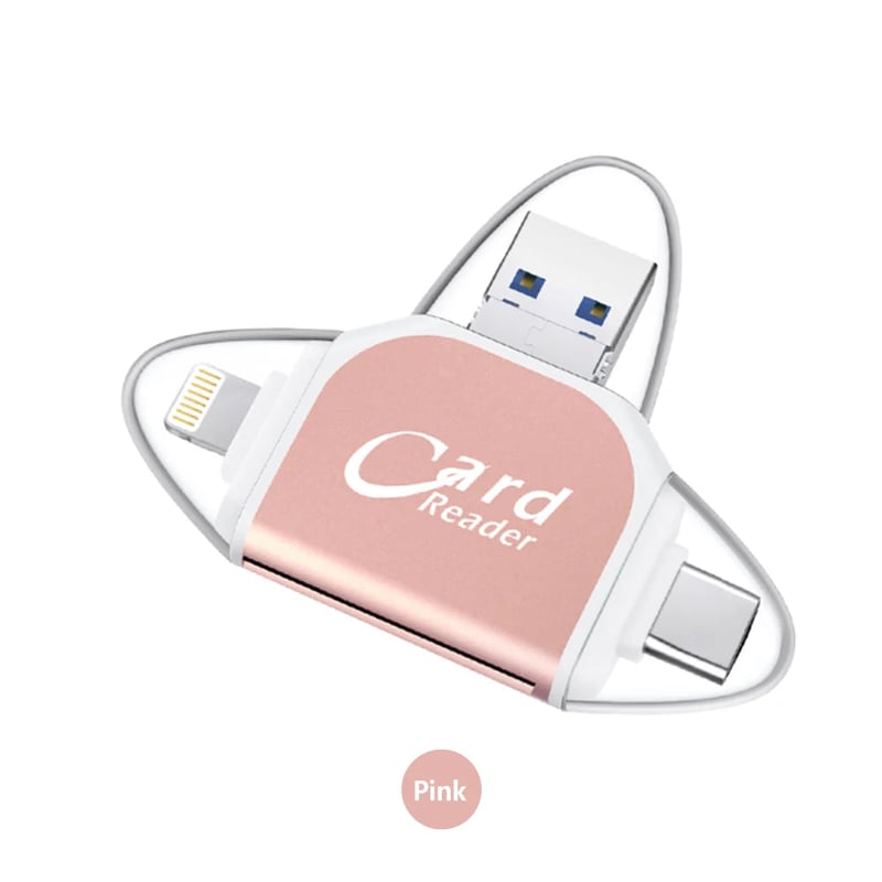 (🔥Last Day Promotion - 50% off)Multi-Port 4 in1 Universal SD TF Card Reader
